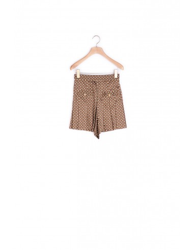 SHORT Marron / Noir prix pour 