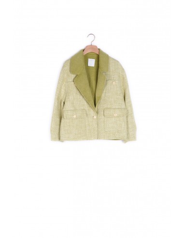 Blazer oversize en laine solde